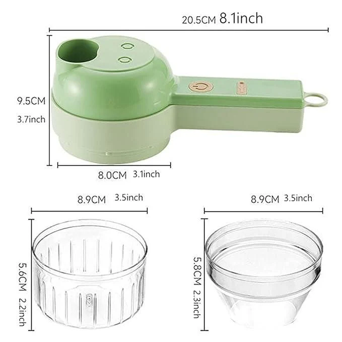 4 in 1 Vegetable Cutter Set - Image 4