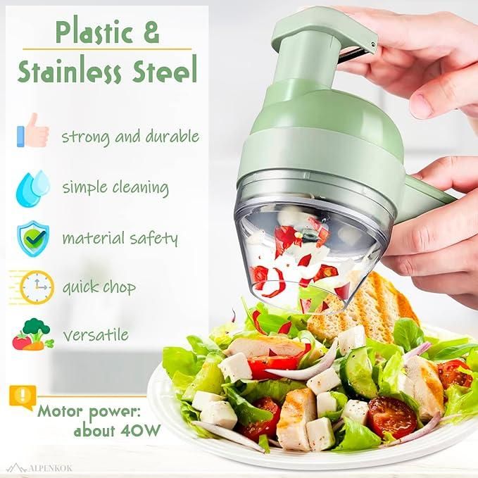 4 in 1 Vegetable Cutter Set - Image 6