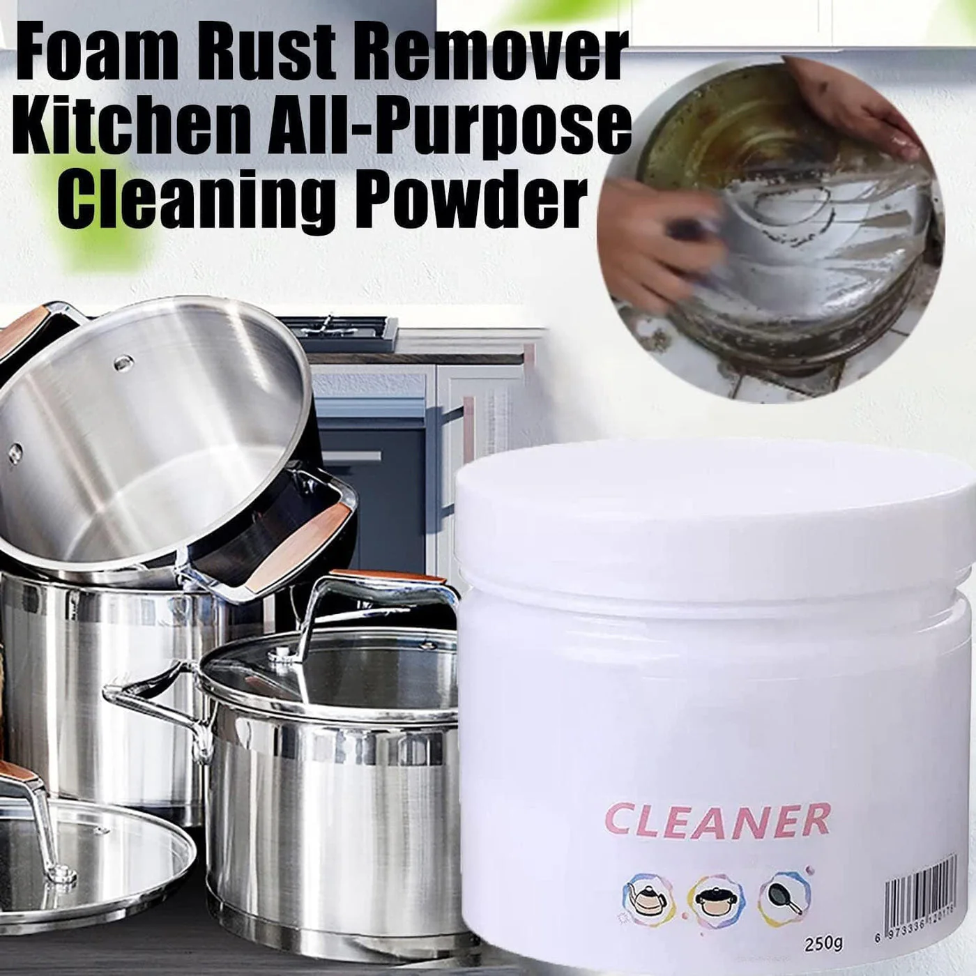 Kitchen Cleaning Powder (Buy 1 Get 1 Free) - Image 3