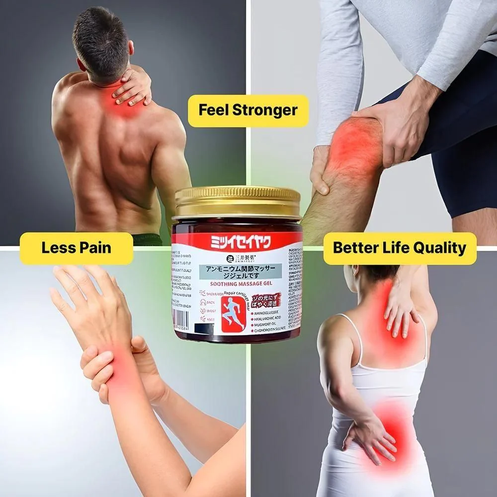 Japanese Pain Relief Massage Gel (Buy 1 Get 1 Free) - Image 2