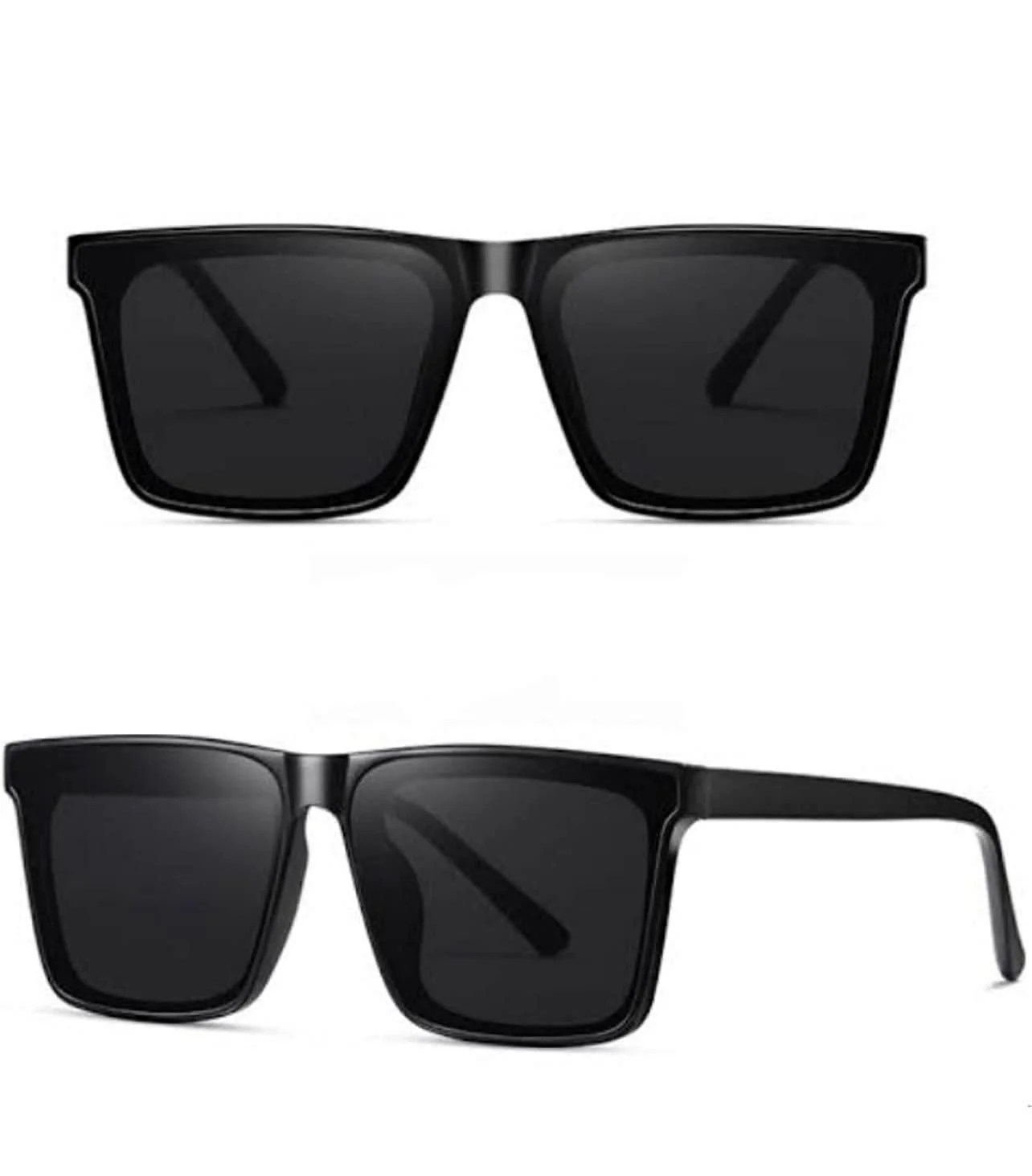 Retro Square Sunglasses - Image 4