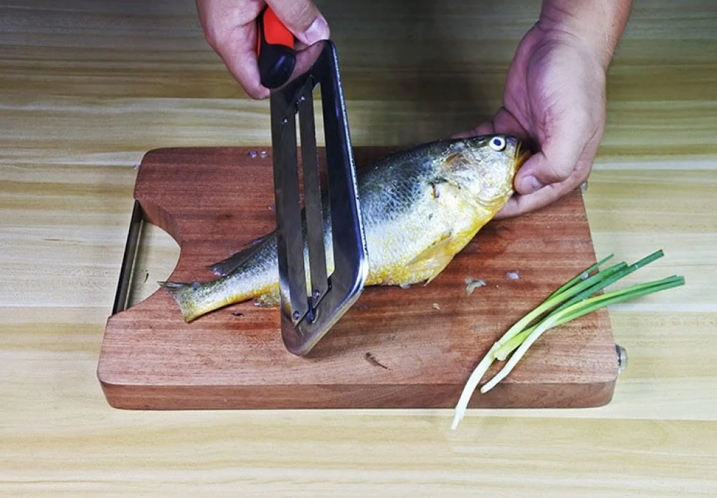 Slicer Double 2 Slice Blade Slicing Knife - Image 4