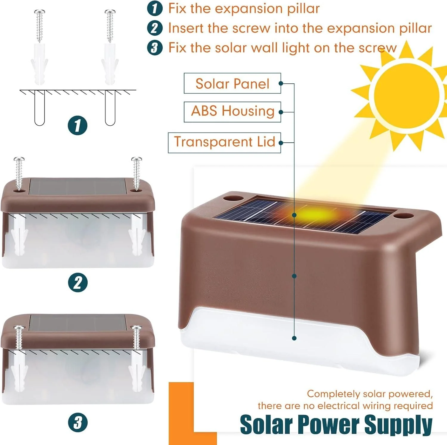 Solar Deck Lights - Image 6
